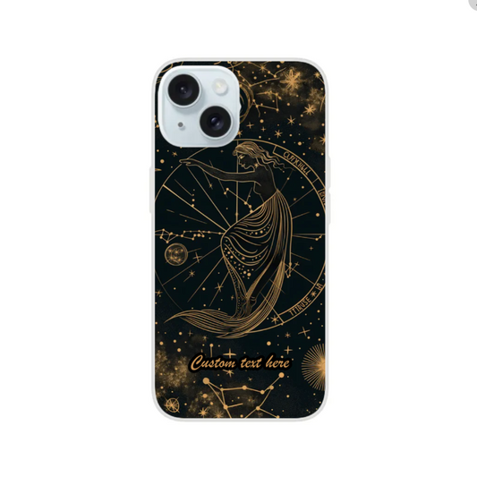 Personalized message Sagittarius Iphone Flexi case